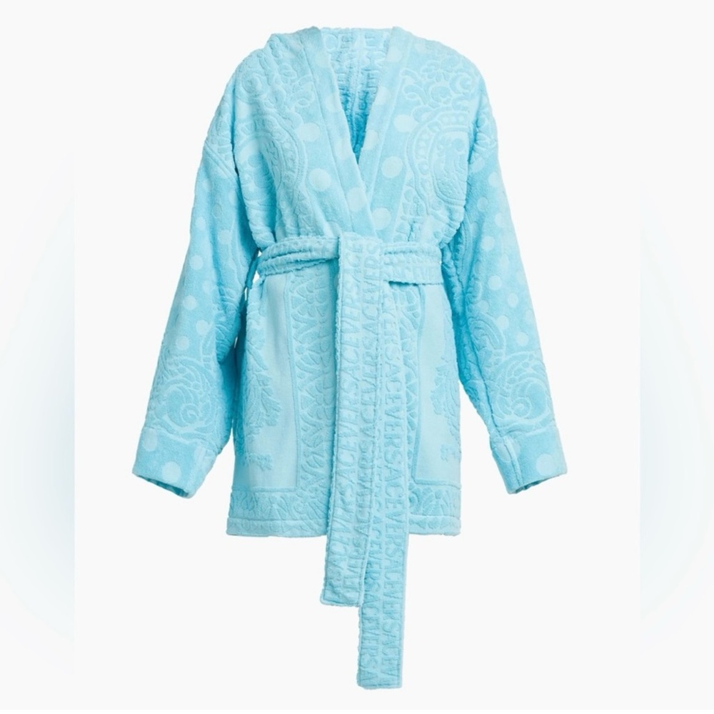 Versace x Dua lipa robe